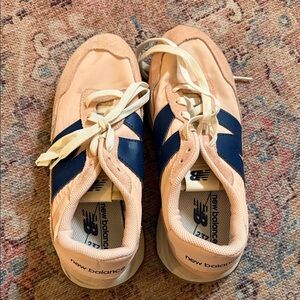 New Balance Sneakers - Peach and Navy
